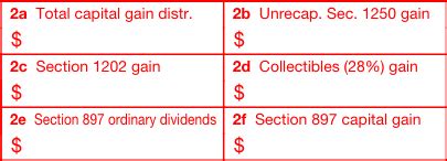 total capital gain distribution box 2a|1099 div 2a explained.